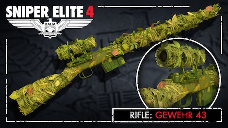Sniper Elite 4 - Camouflage Rifles Skin Pack Steam Key GLOBAL - 3