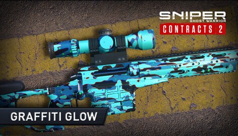 Sniper Ghost Warrior Contracts 2 - Graffiti Glow Skin (PC) - Steam Gift - GLOBAL - 0