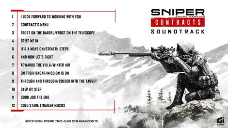 Sniper Ghost Warrior Contracts - Soundtrack (PC) - Steam Gift - GLOBAL - 3