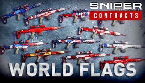 Sniper Ghost Warrior Contracts - World Flags Skin Pack (PC) - Steam Gift - EUROPE - 0