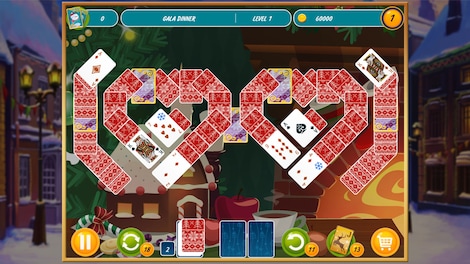 Solitaire Christmas. Match 2 Cards Steam Key GLOBAL - 5