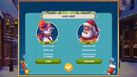 Solitaire Christmas. Match 2 Cards Steam Key GLOBAL - 3