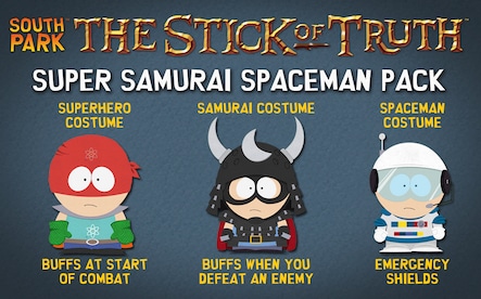 South Park: The Stick of Truth - Super Samurai Spaceman Pack Steam Gift GLOBAL - 6