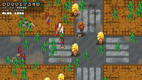 Space Robot Samurai Zombie Slayer Steam Key GLOBAL - 4