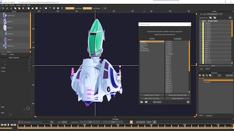 Spriter: Radius-Wing SHMUP Animated Art Pack Steam Key GLOBAL - 7