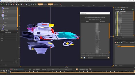 Spriter: Radius-Wing SHMUP Animated Art Pack Steam Key GLOBAL - 0