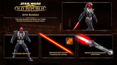STAR WARS: The Old Republic - Sith Bundles (PC) - Steam Key - EUROPE - 0