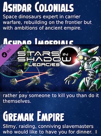 Stars in Shadow: Legacies Steam Key GLOBAL - 1