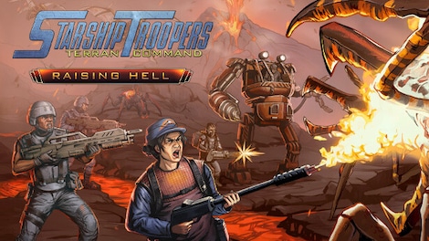 Starship Troopers: Terran Command - Raising Hell (PC) - Steam Key - GLOBAL - 0