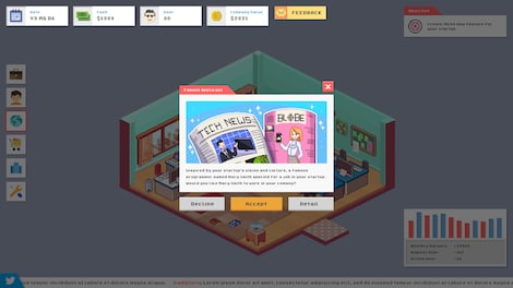 Startup Panic (PC) - Steam Key - CIS - 6