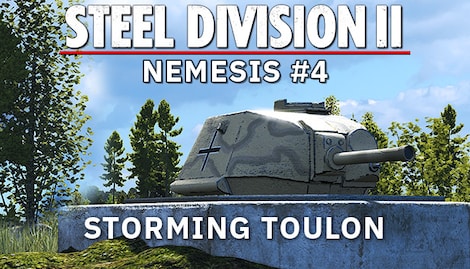 Steel Division 2 - Nemesis #4 - Storming Toulon (PC) - Steam Key - GLOBAL - 0