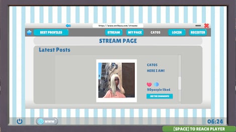 Streamer Girl Simulator (PC) - Steam Key - GLOBAL - 3