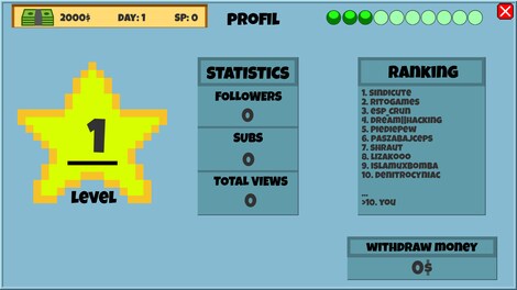 Streamer Simulator Steam Key GLOBAL - 7