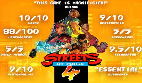 Streets of Rage 4 (PC) - Steam Account - GLOBAL - 2