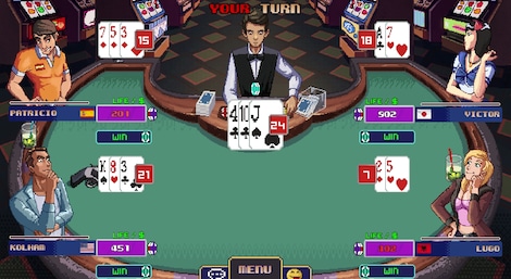 Super Blackjack Battle 2 Turbo Edition - The Card Warriors Steam Key GLOBAL - 3