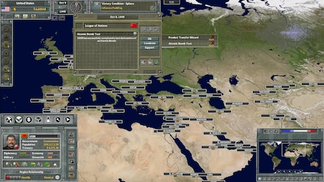 Supreme Ruler Ultimate (PC) - Steam Key - GLOBAL - 9