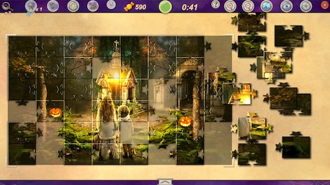 Sweet Holiday Jigsaws: Trick or Treat (PC) - Steam Gift - EUROPE - 8