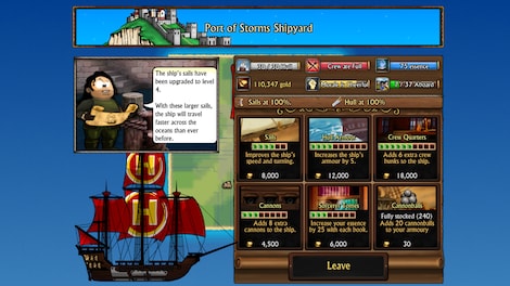 Swords and Sandals Pirates Steam Key GLOBAL - 7