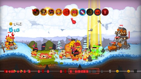 Swords and Soldiers + Super Saucy Sausage Fest Steam Key GLOBAL - 21