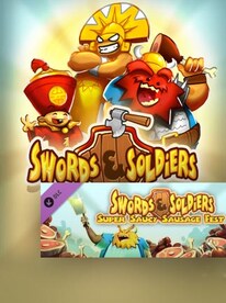 Swords and Soldiers + Super Saucy Sausage Fest Steam Key GLOBAL - 2