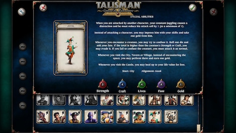 Talisman - Character Pack #12 - Jester Steam Key GLOBAL - 3