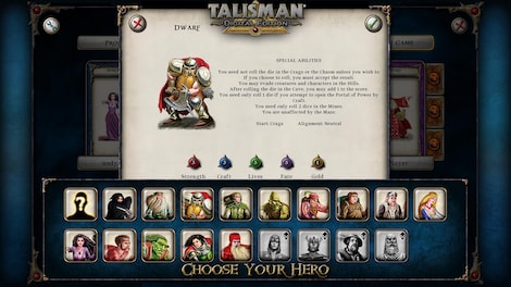 Talisman: Digital Edition - Season Pass Steam Key GLOBAL - 18