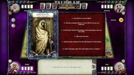 Talisman: Digital Edition - The Reaper Expansion Pack Steam Key GLOBAL - 10