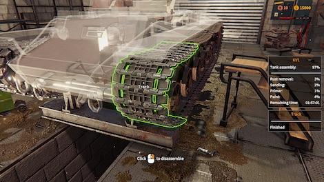 Tank Mechanic Simulator - Steam - Key GLOBAL - 24
