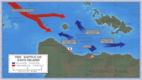 Task Force 1942: Surface Naval Action in the South Pacific Steam Key GLOBAL - 4