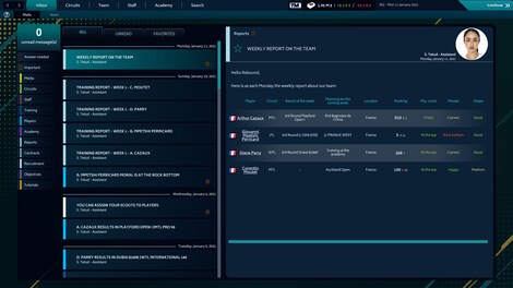 Tennis Manager 2021 (PC) - Steam Gift - GLOBAL - 8