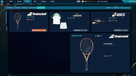Tennis Manager 2021 (PC) - Steam Key - EUROPE - 5