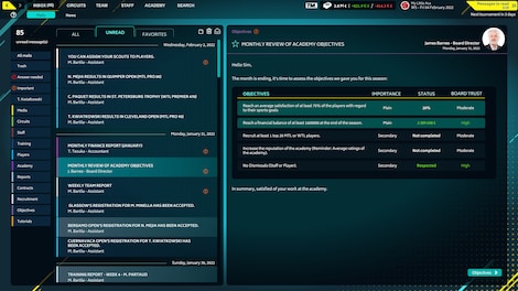 Tennis Manager 2022 (PC) - Steam Account - GLOBAL - 11