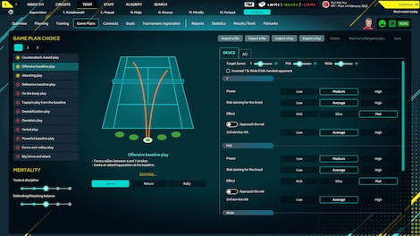 Tennis Manager 2022 (PC) - Steam Account - GLOBAL - 8