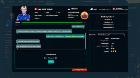 Tennis Manager 2022 (PC) - Steam Account - GLOBAL - 7