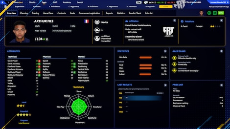 Tennis Manager 2023 (PC) - Steam Key - EUROPE - 3