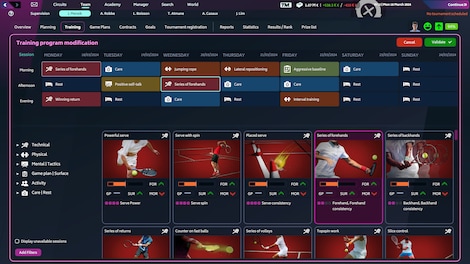Tennis Manager 2024 (PC) - Steam Key - GLOBAL - 13