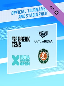 Tennis World Tour 2: Official Tournaments and Stadia Pack (PC) - Steam Key - GLOBAL - 1