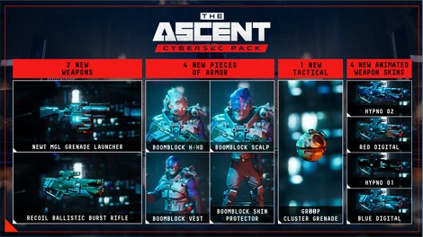 The Ascent - CyberSec Pack (PC) - Steam Key - GLOBAL - 12
