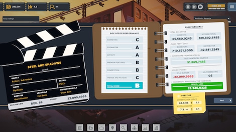 The Executive - Movie Industry Tycoon (PC) - Steam Key - GLOBAL - 4