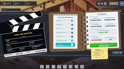 The Executive - Movie Industry Tycoon (PC) - Steam Key - NORTH AMERICA - 4