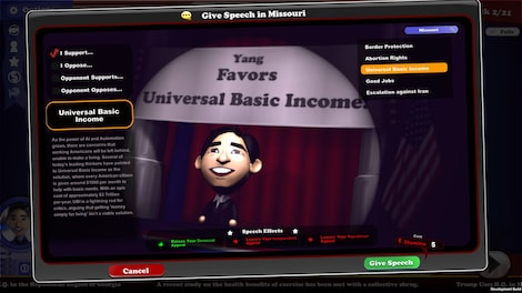The Political Machine 2020 (PC) - Steam Gift - EUROPE - 7