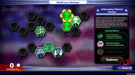 The Political Machine 2020 (PC) - Steam Key - GLOBAL - 5