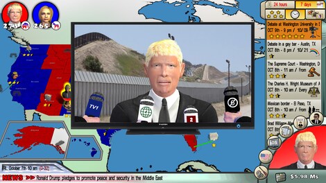 The Race for the White House 2016 Steam Gift GLOBAL - 9