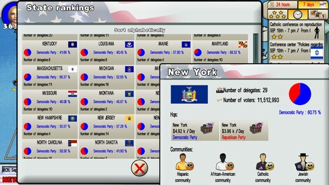 The Race for the White House 2016 Steam Gift GLOBAL - 5