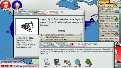 The Race for the White House 2016 Steam Gift GLOBAL - 3