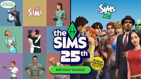 The Sims 25th Birthday Bundle (PC) - Steam Key - GLOBAL - 0