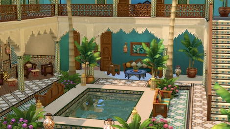 The Sims 4 Courtyard Oasis Kit (PC) - EA App Key - GLOBAL - 0