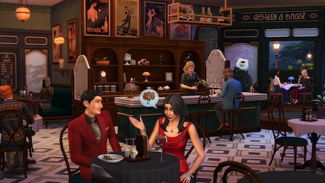 The Sims 4: Cozy Bistro Kit (PC) - EA App Key - GLOBAL - 4