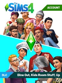 The Sims 4 EA Account + DLCs | Dine Out,Kids Room Stuff,Up (PC) - EA App Account - GLOBAL - 1