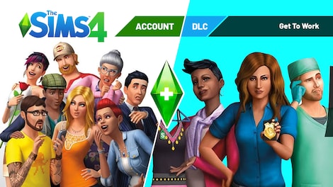 The Sims 4 EA Account + DLCs | Get to Work (PC) - EA App Account - GLOBAL - 0